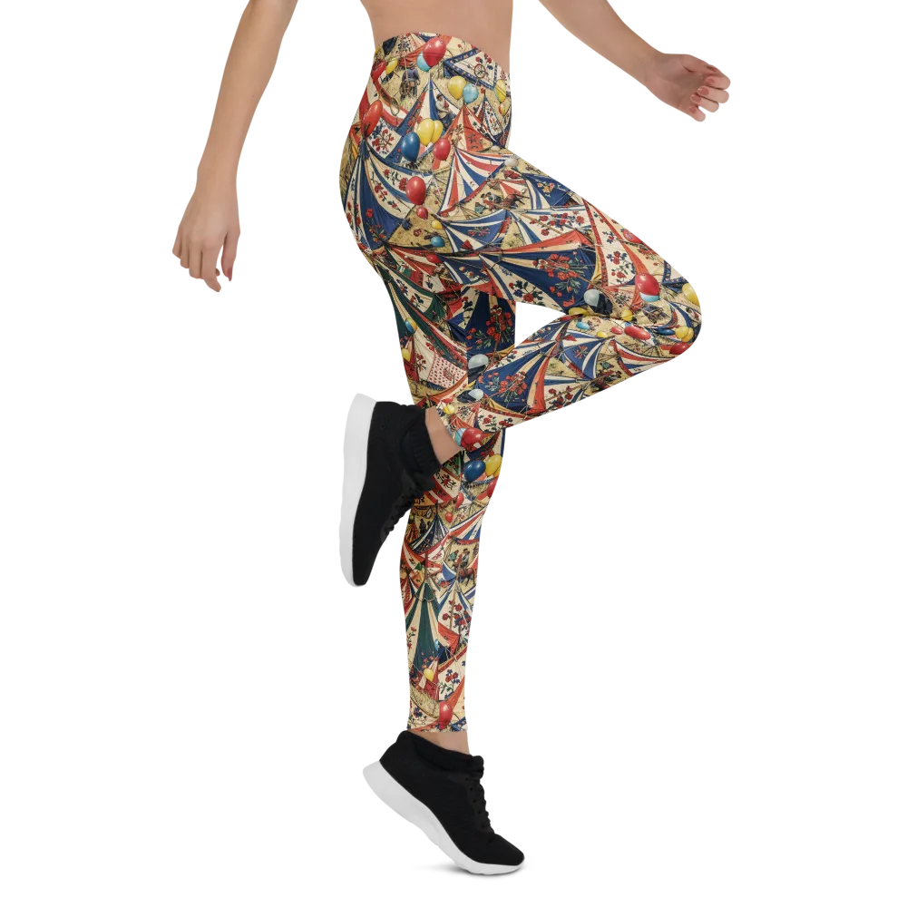 Balloon Menagerie on Leggings — Right