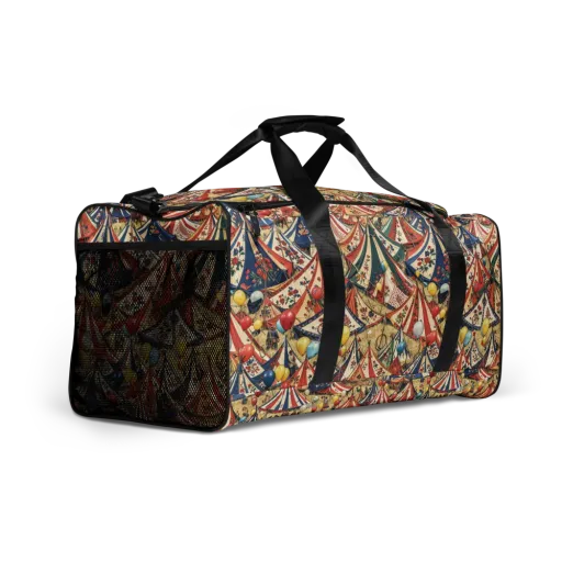 Balloon Menagerie on a Duffle Bag