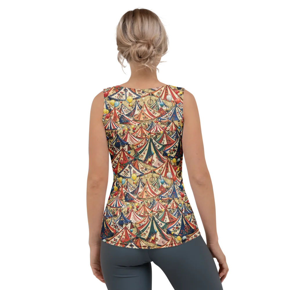 Balloon Menagerie on Women's Tank Top — Back