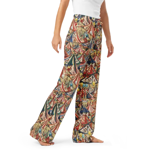 Balloon Menagerie on a Women's Pajama Pants