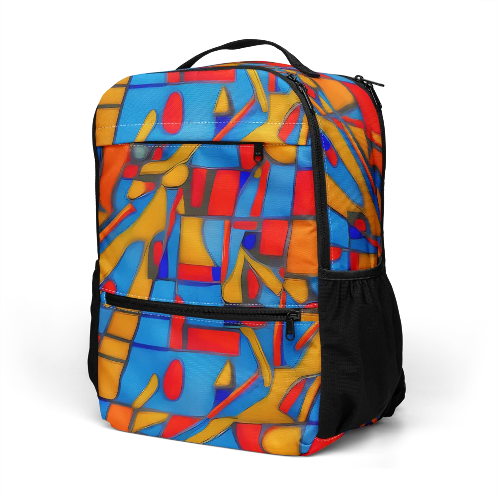 Colorblock Current on Utility Backpack — Left Front