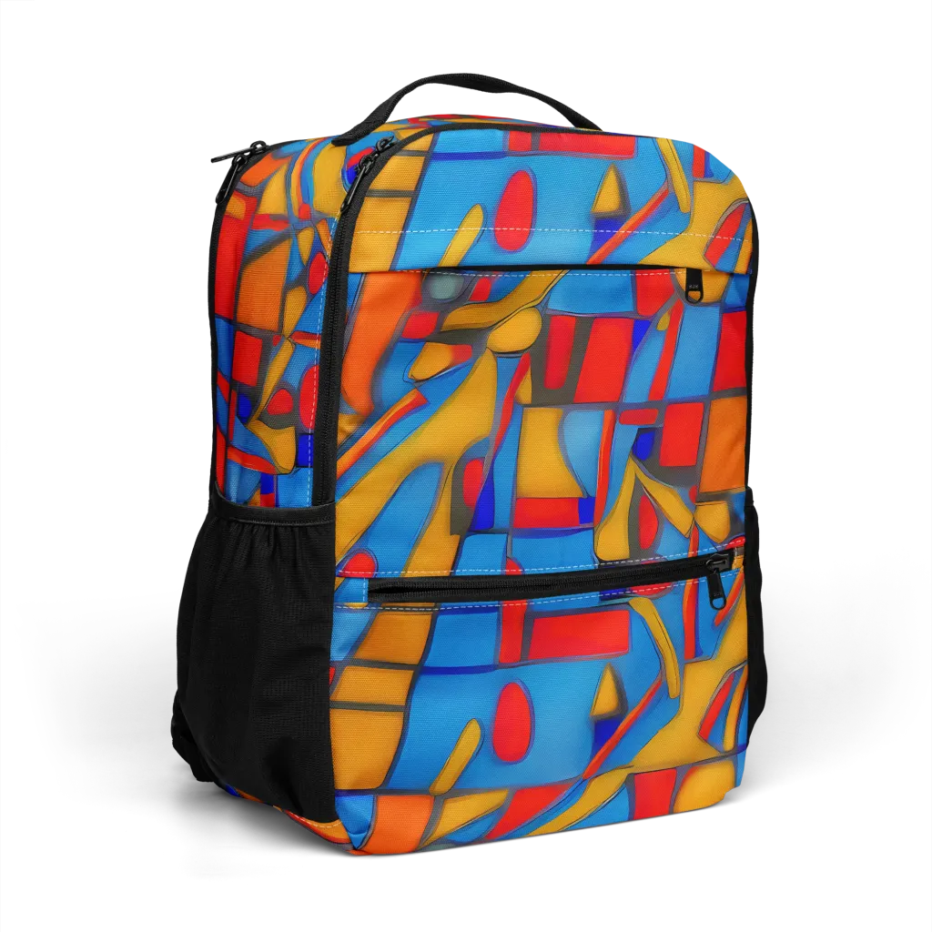 Colorblock Current on Utility Backpack — Right Front
