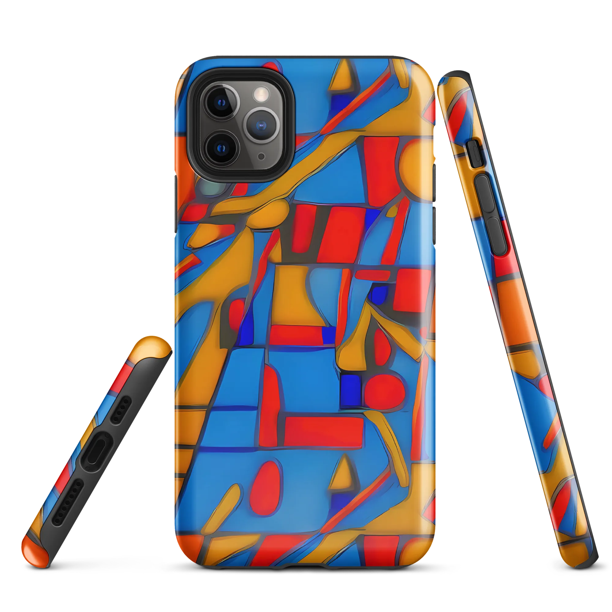 Colorblock Current on Tough Case for iPhone® — Front