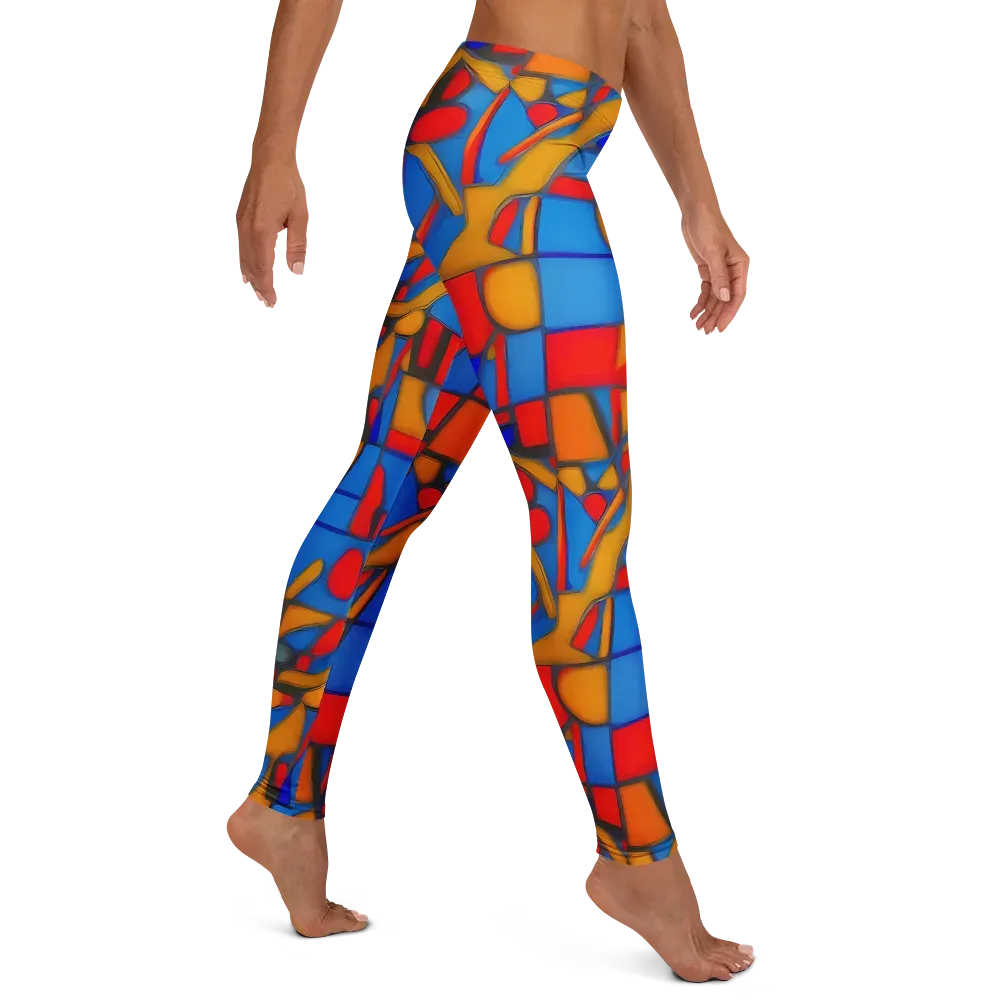 Colorblock Current on Leggings — Right