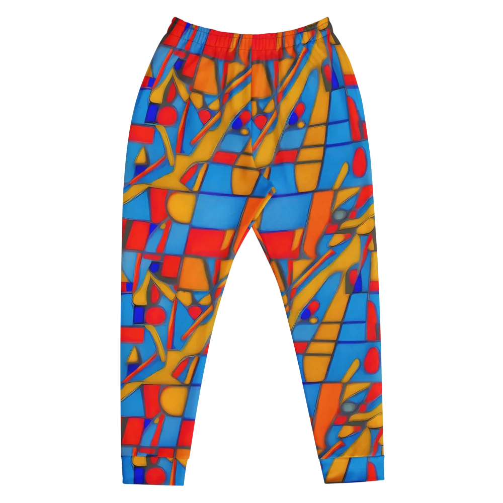 Colorblock Current on Men's Joggers — Front