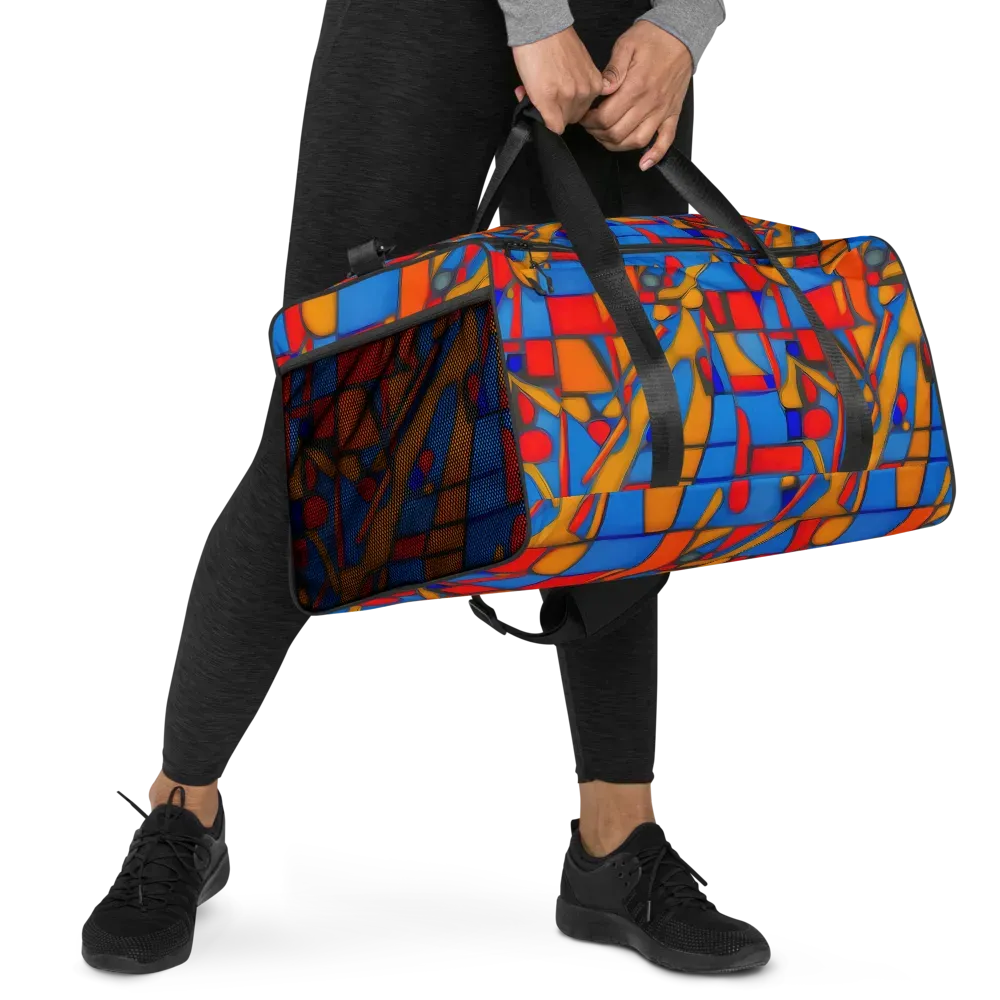 Colorblock Current on Duffle Bag — Right Front