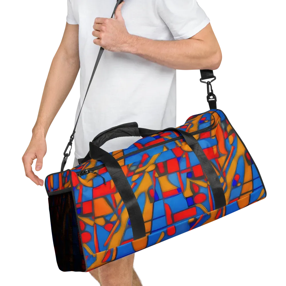 Colorblock Current on Duffle Bag — Right Front