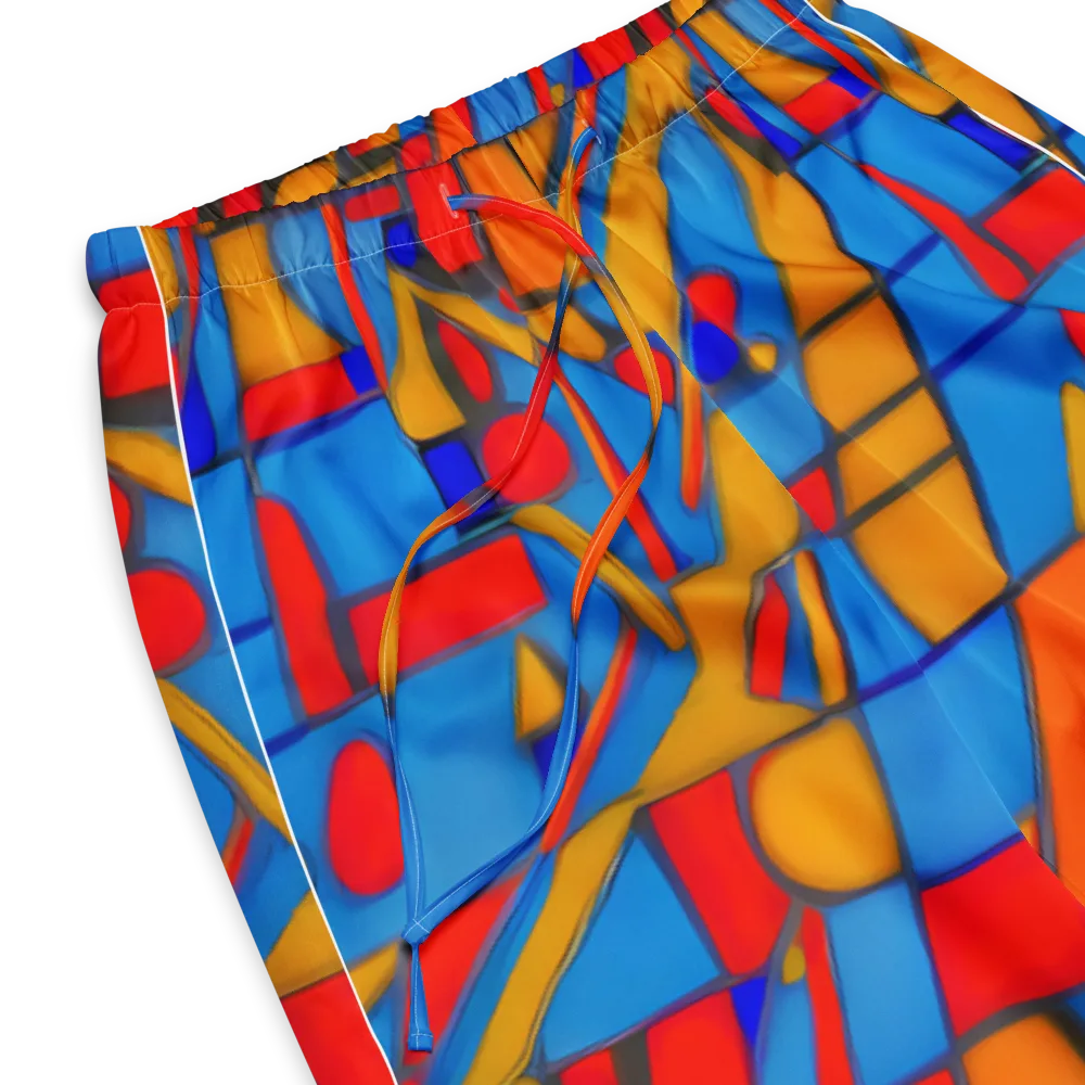 Colorblock Current on Women's Pajama Pants — Product details