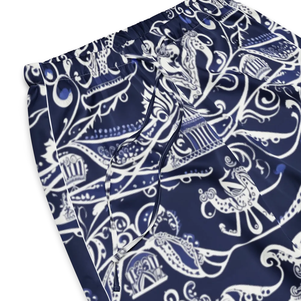 Navy Circus on Women's Pajama Pants — Product details
