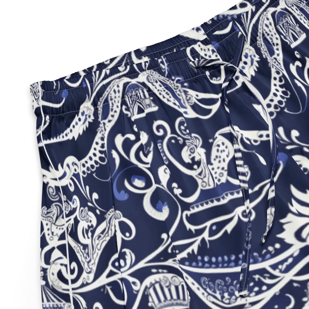 Navy Circus on Women's Pajama Shorts — Product details