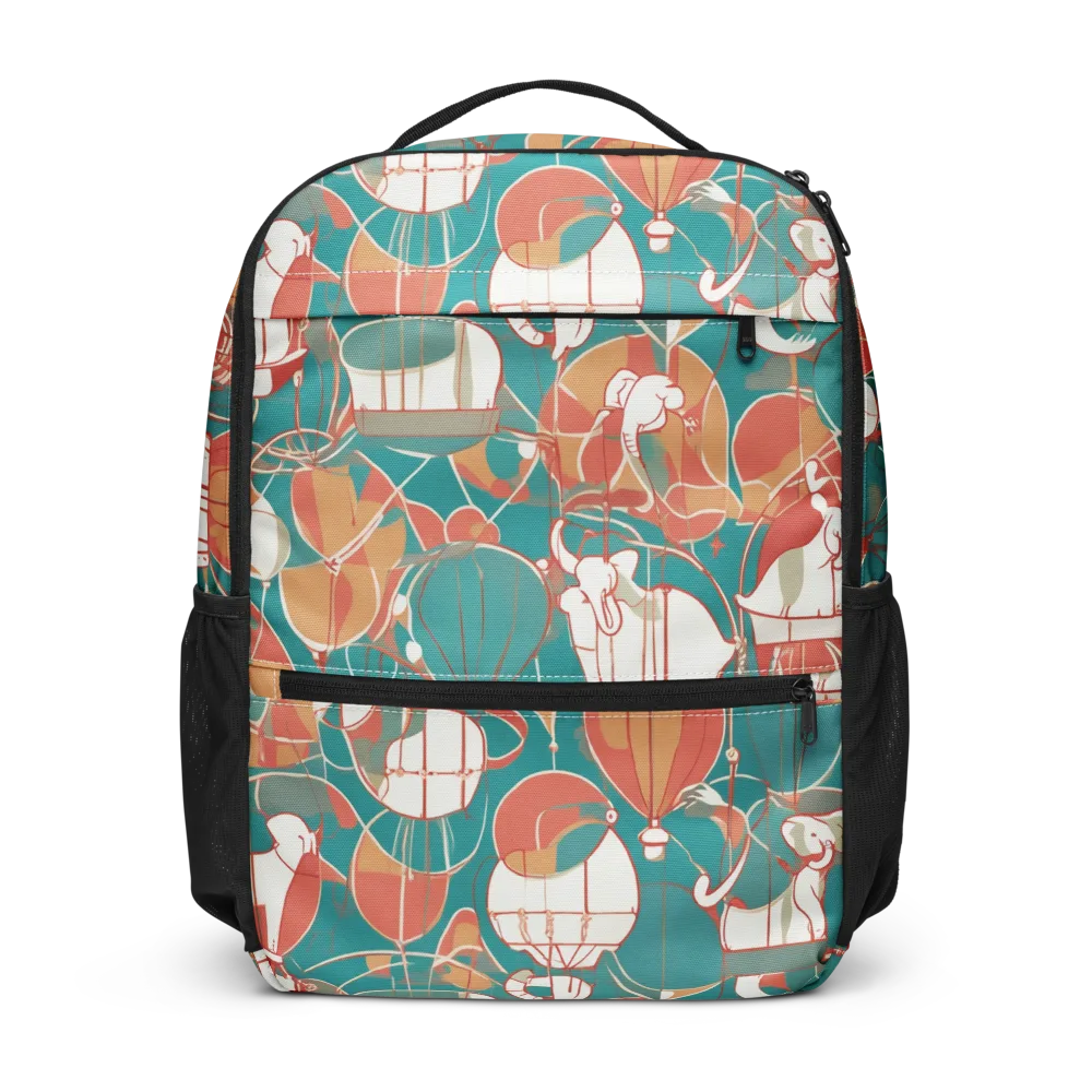 Elephant Airlift on Utility Backpack — Front