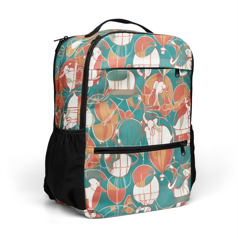 Elephant Airlift on Utility Backpack — Right Front