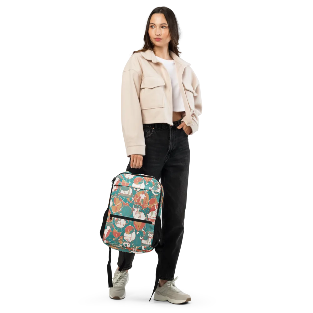 Elephant Airlift on Utility Backpack — Front