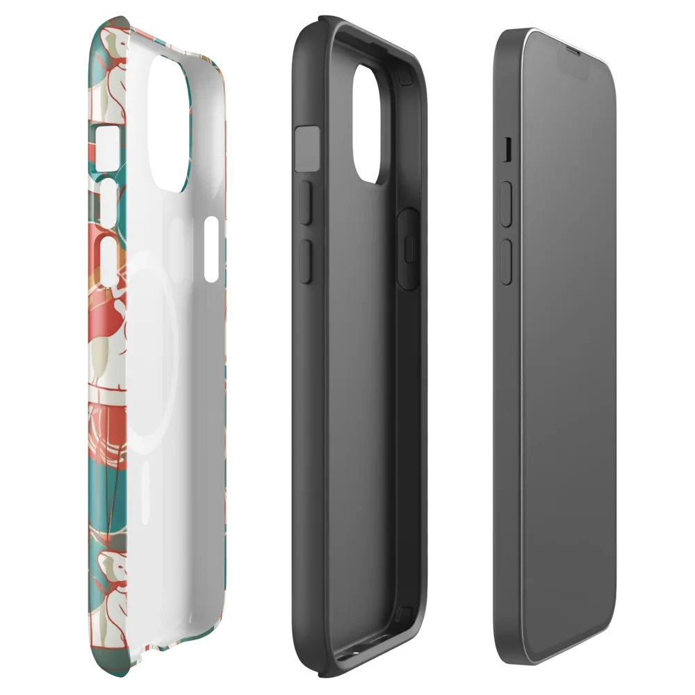 Elephant Airlift on MagSafe Tough Case for iPhone® — Front