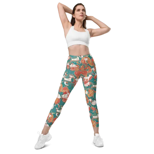 Elephant Airlift on a Leggings with Pockets