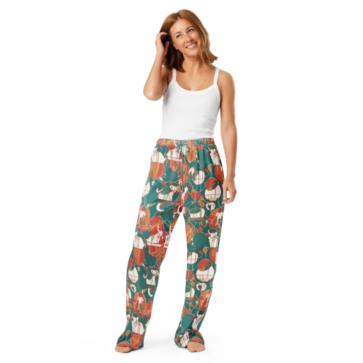 Elephant Airlift on a Women's Pajama Pants