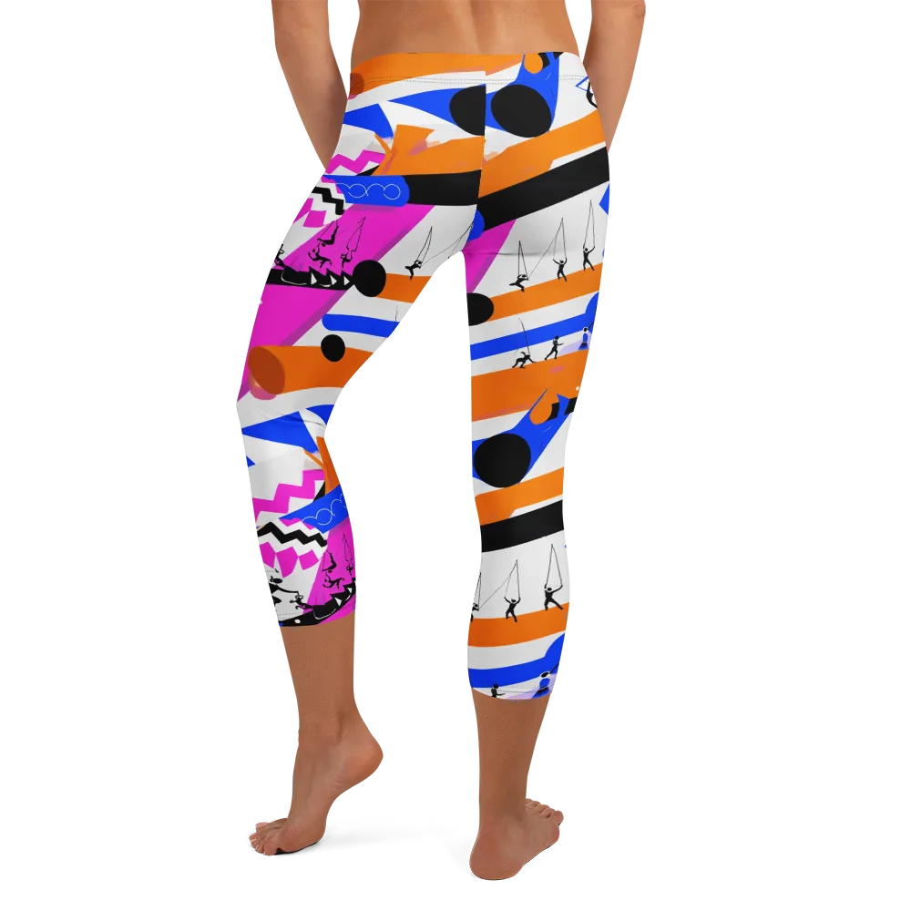 Skyline Swing on Capri Leggings — Back