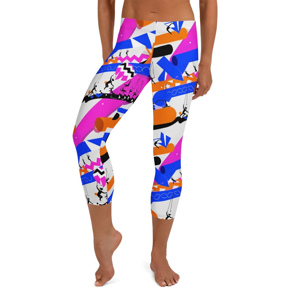 Skyline Swing on Capri Leggings — Front