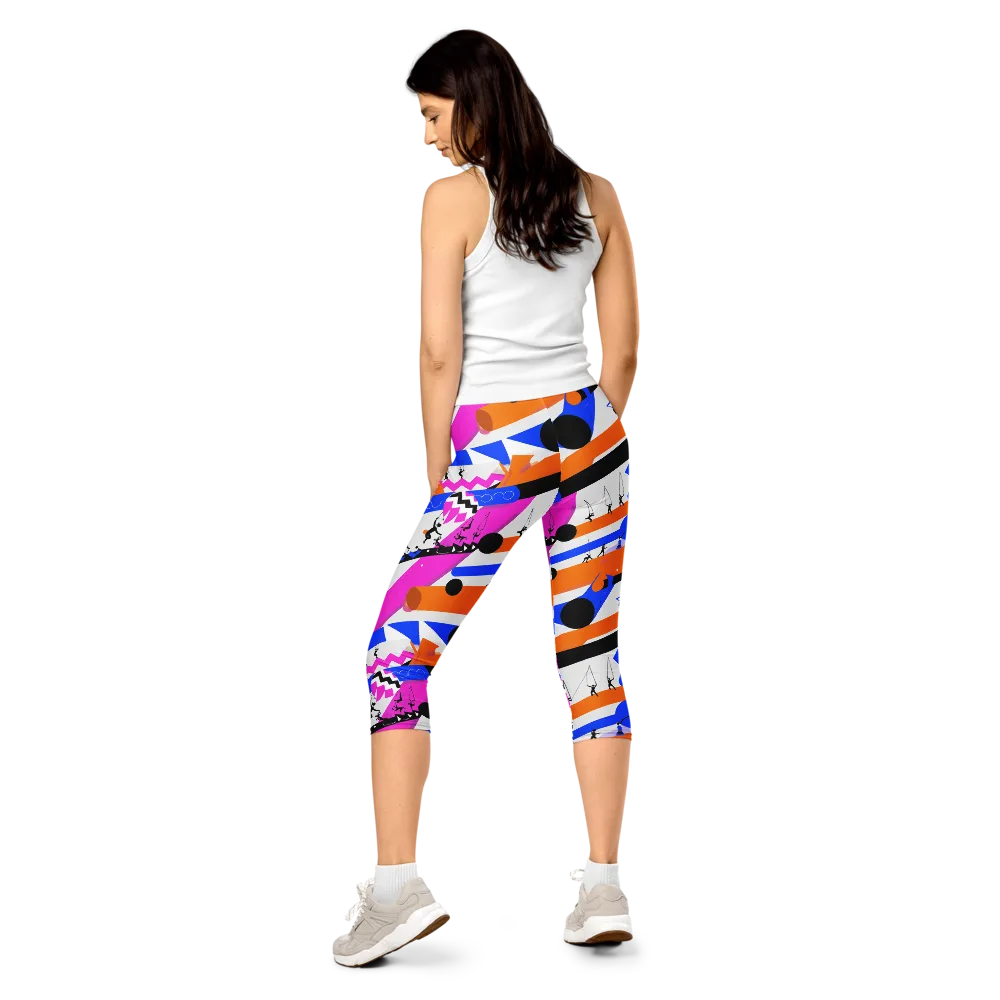 Skyline Swing on Capri Leggings — Back