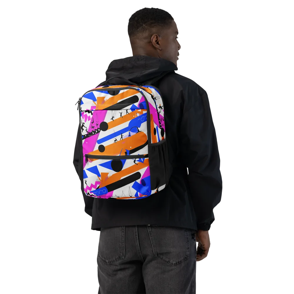 Skyline Swing on Utility Backpack — Back