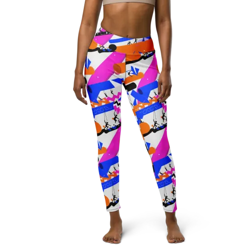 Skyline Swing on a Yoga Leggings