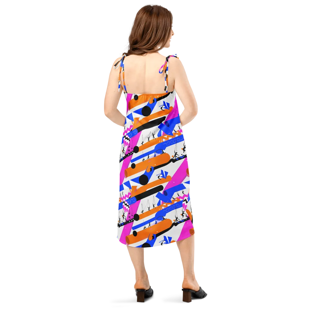 Skyline Swing on Slip Dress — Back