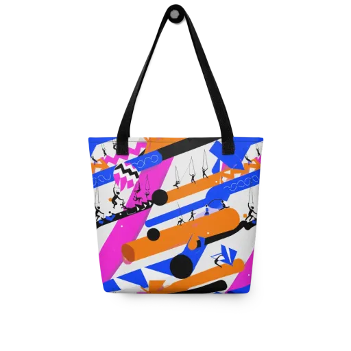 Skyline Swing on a Tote Bag