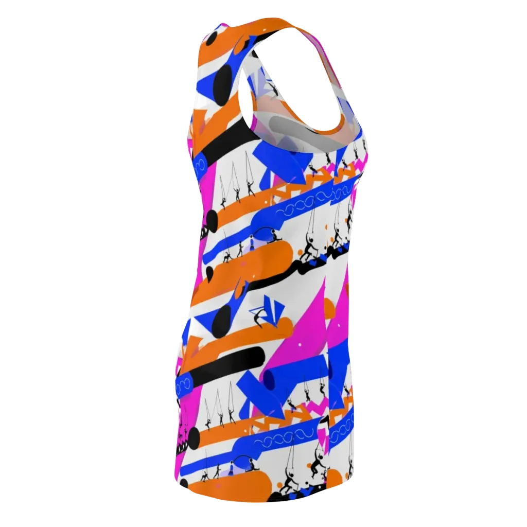 Skyline Swing on Racerback Dress — Back Side