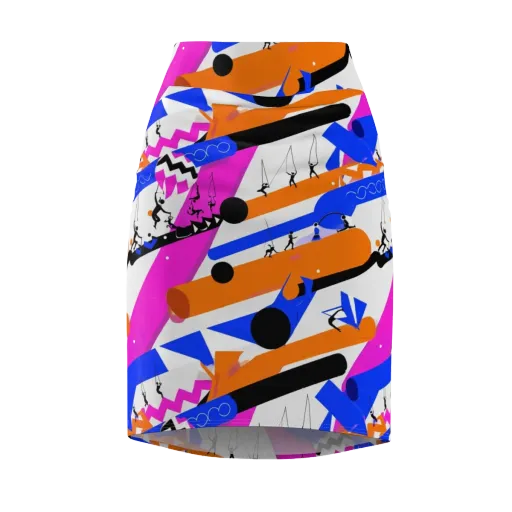 Skyline Swing on a Pencil Skirt