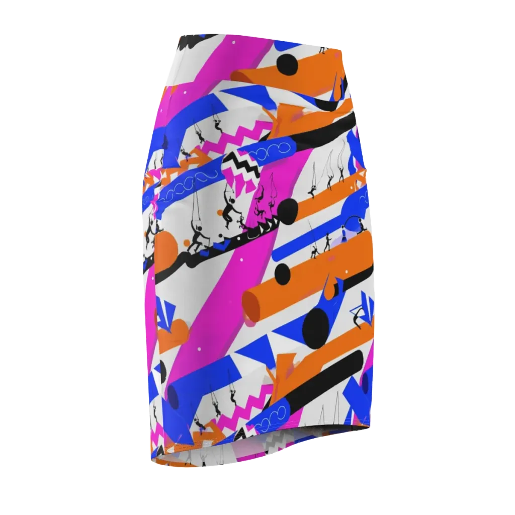 Skyline Swing on Pencil Skirt — Front Side