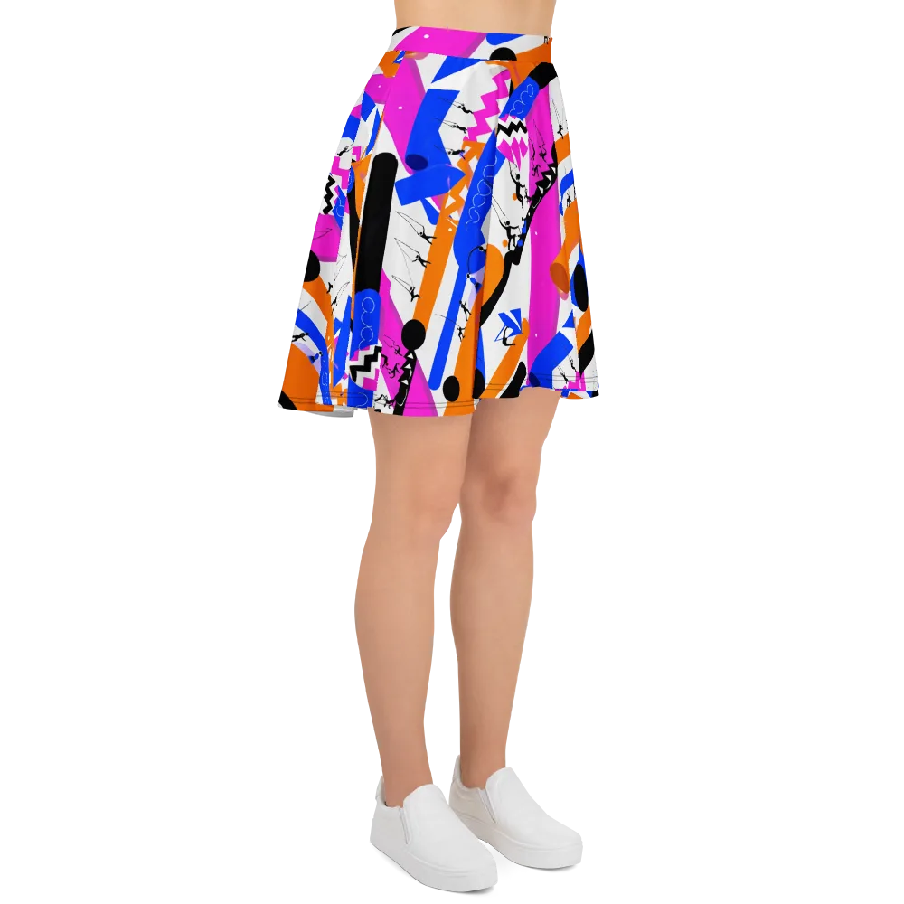 Skyline Swing on Skater Skirt — Right