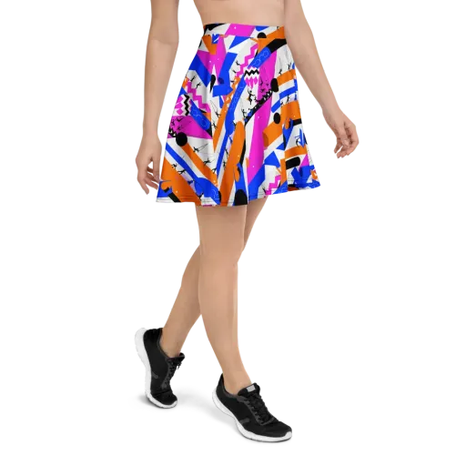 Skyline Swing on a Skater Skirt