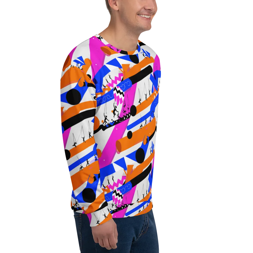 Skyline Swing on Sweatshirt — Right Front