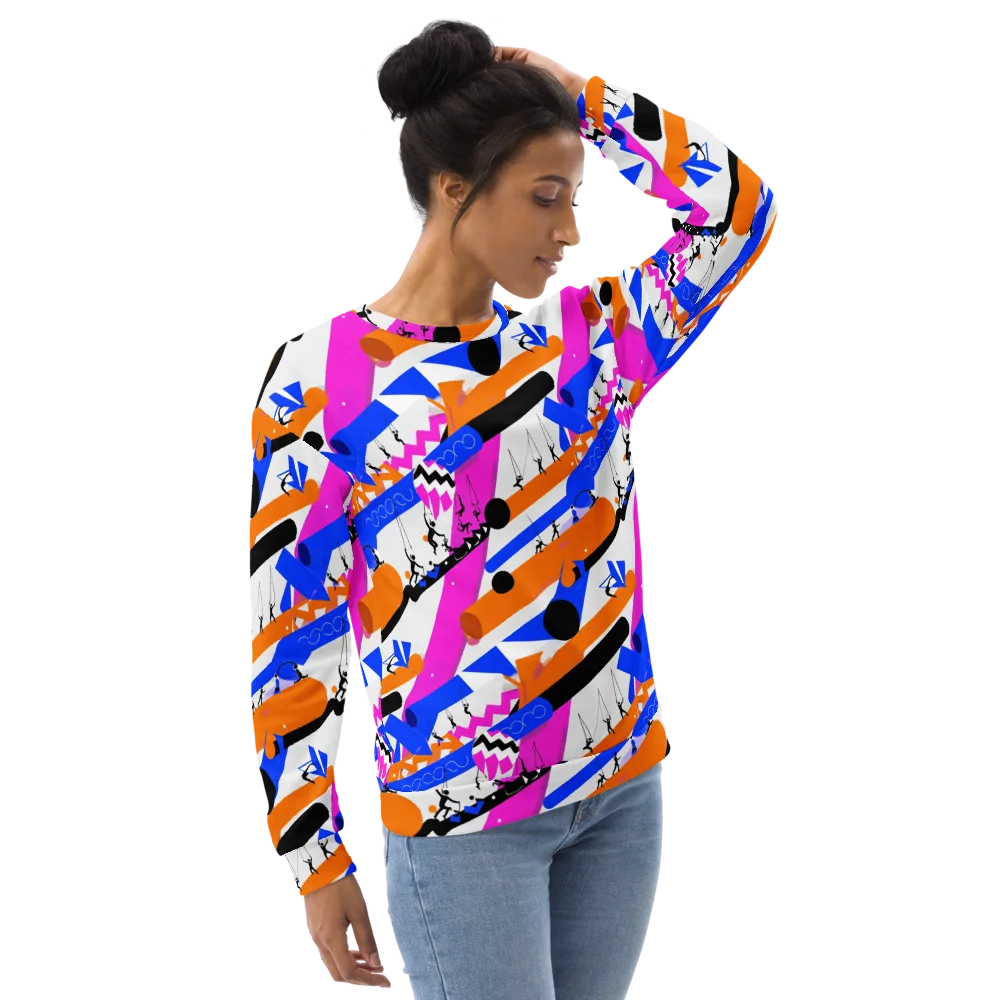 Skyline Swing on Sweatshirt — Right Front