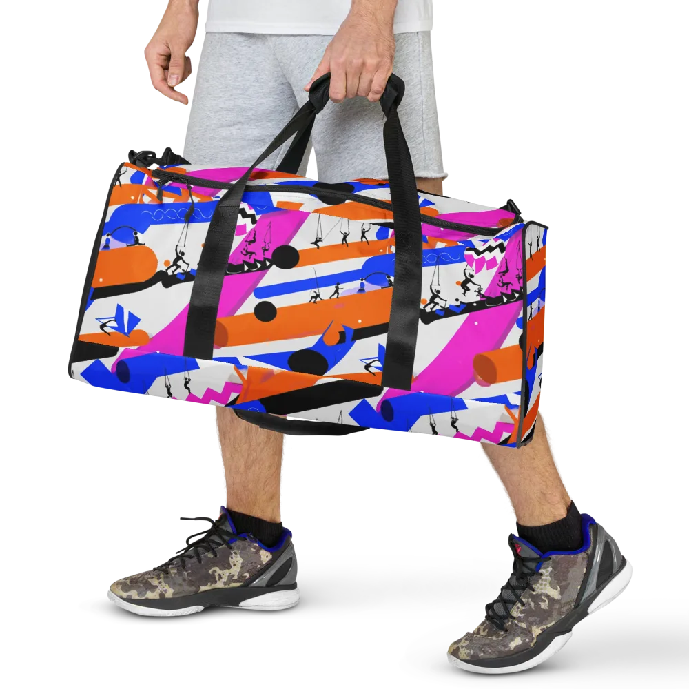 Skyline Swing on Duffle Bag — Front