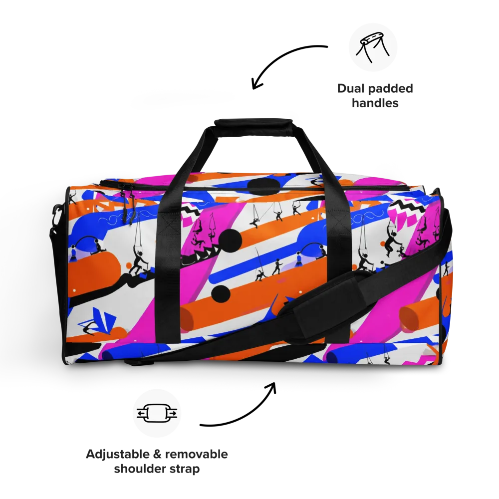 Skyline Swing on Duffle Bag — Front