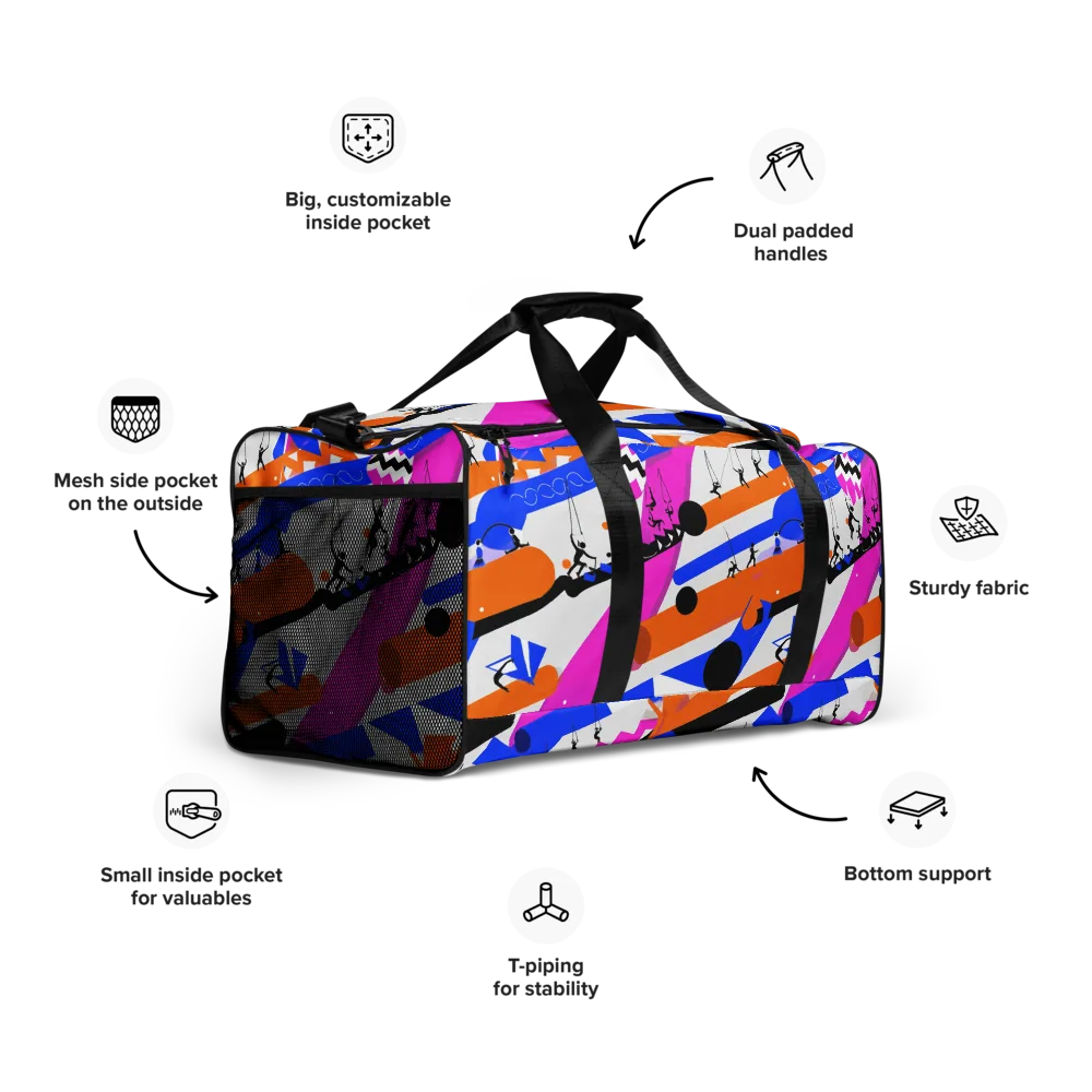 Skyline Swing on Duffle Bag — Right Front