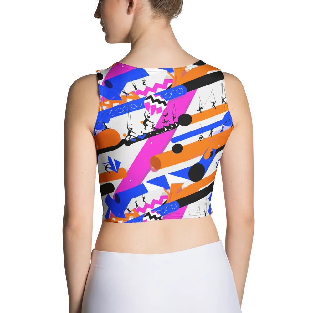 Skyline Swing on Crop Top — Back