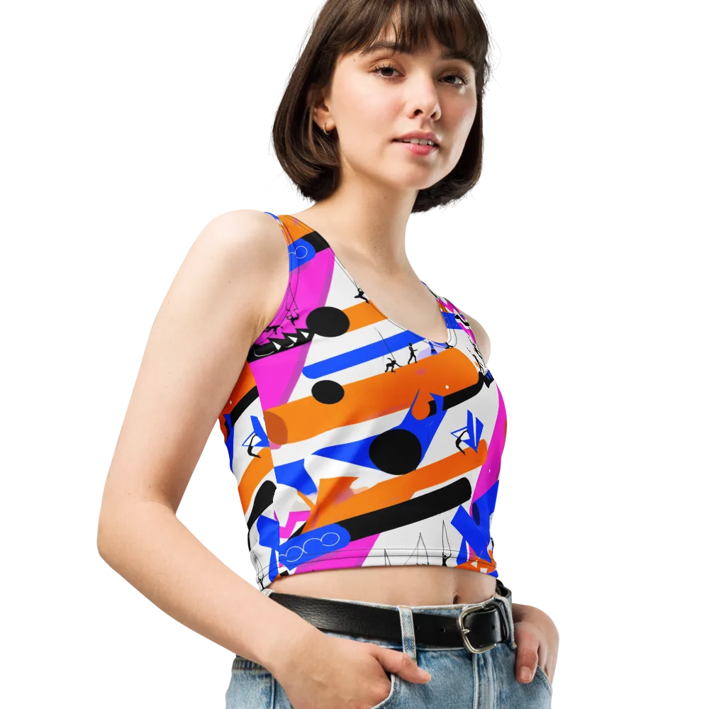 Skyline Swing on Crop Top — Right Front