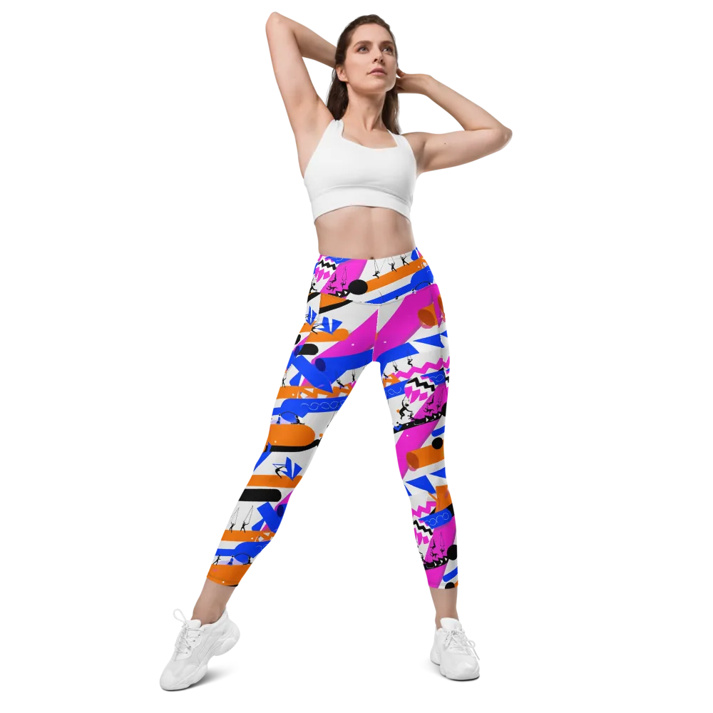 Skyline Swing on Leggings with Pockets — Front