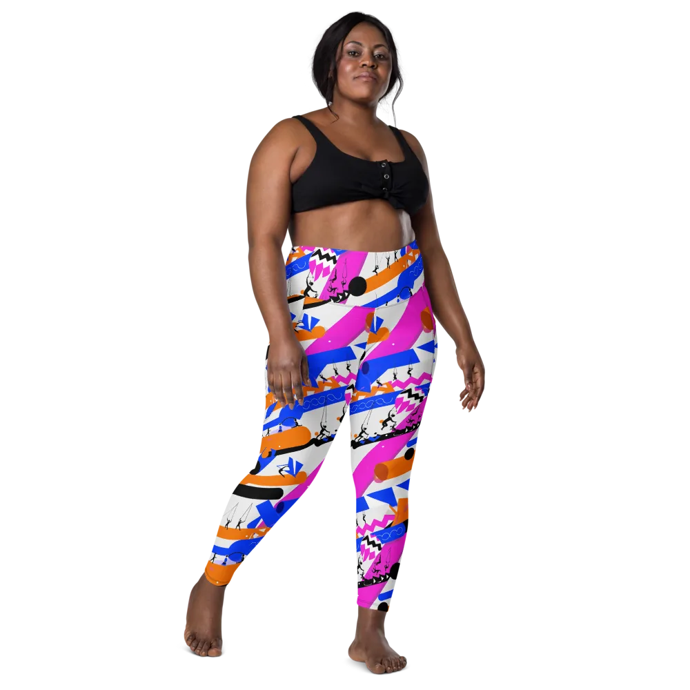 Skyline Swing on Leggings with Pockets — Front