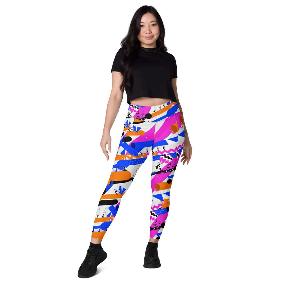 Skyline Swing on Leggings with Pockets — Front