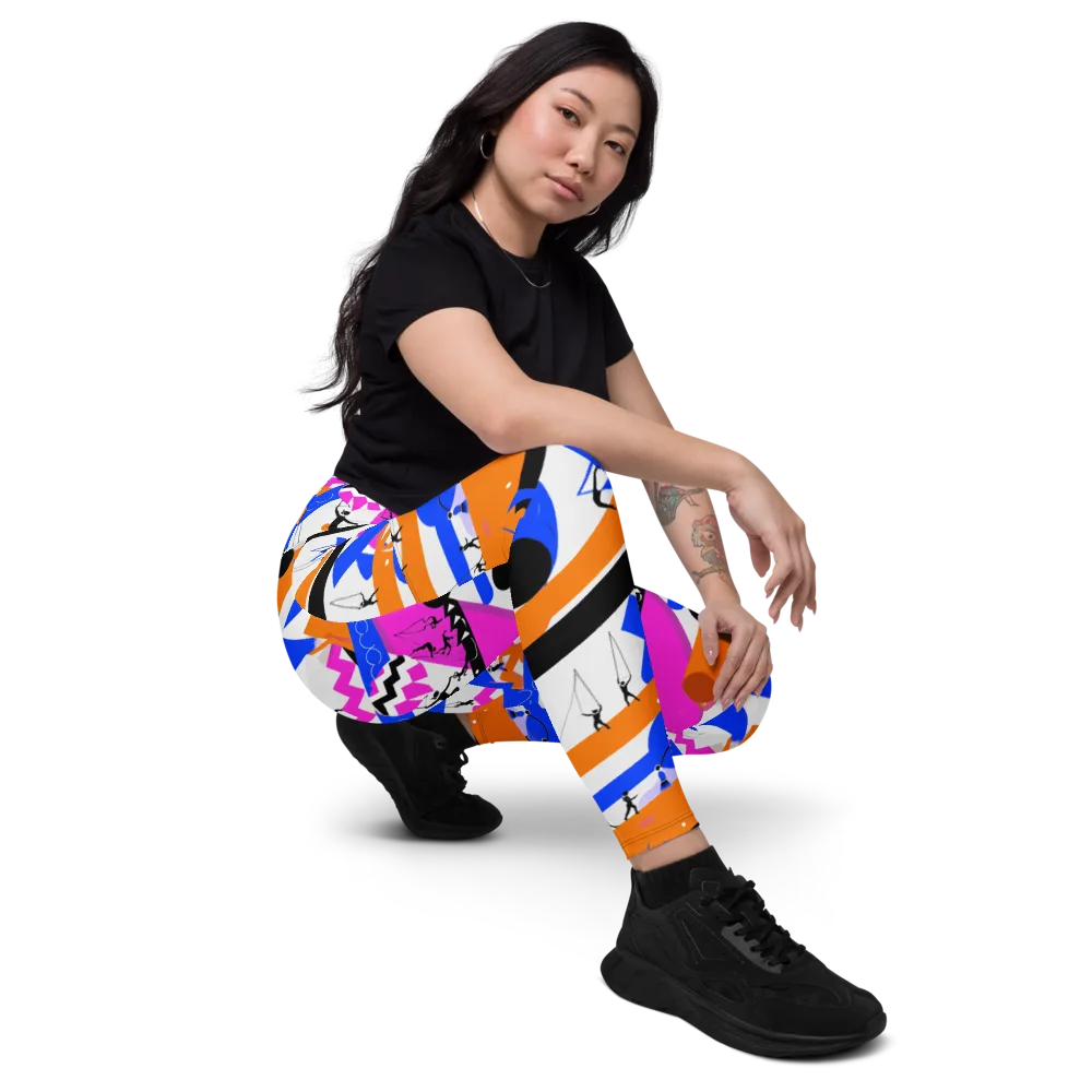 Skyline Swing on Leggings with Pockets — Right Front