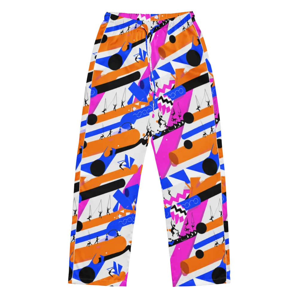 Skyline Swing on Women's Pajama Pants — Front