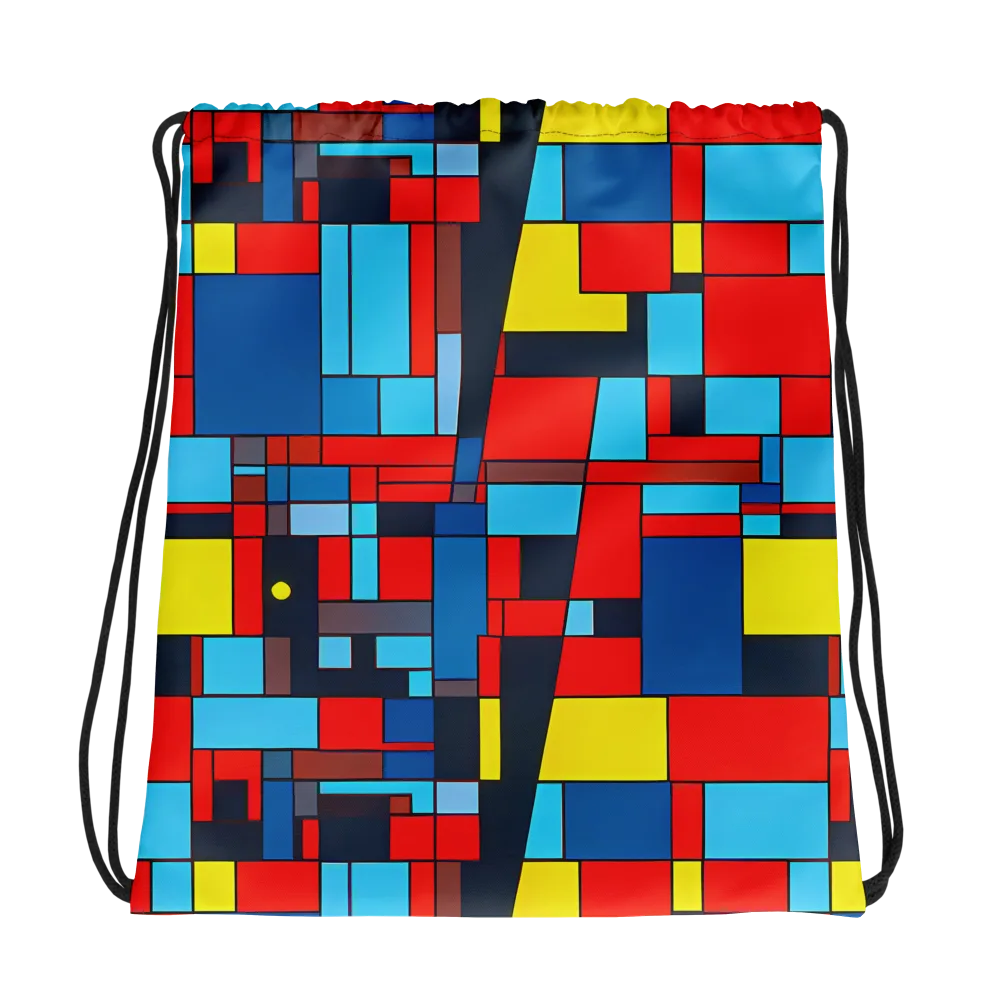 Electric Bauhaus on Drawstring Bag — Photo