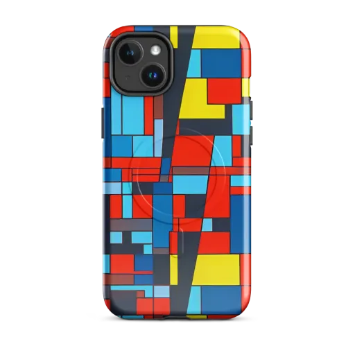 Electric Bauhaus on a MagSafe Tough Case for iPhone®