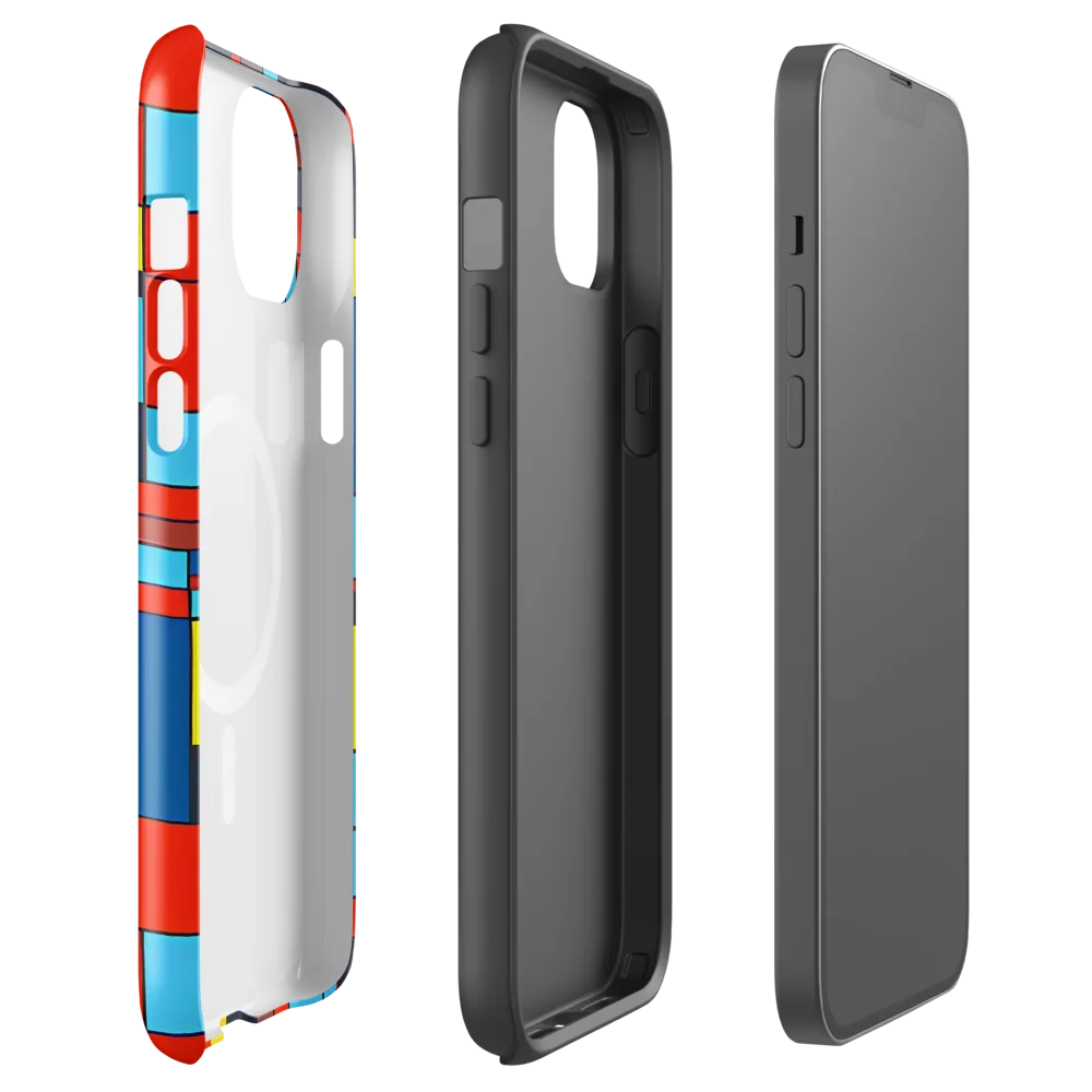 Electric Bauhaus on MagSafe Tough Case for iPhone® — Front