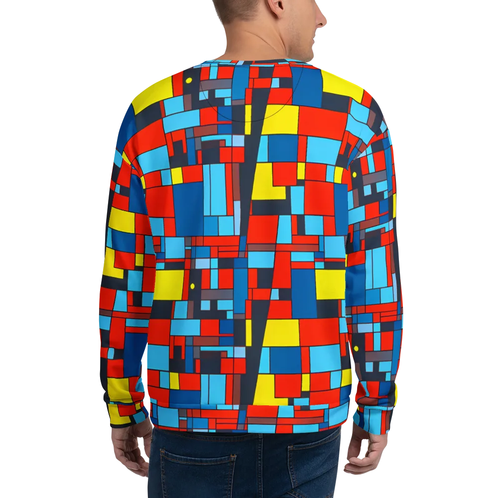 Electric Bauhaus on Sweatshirt — Back