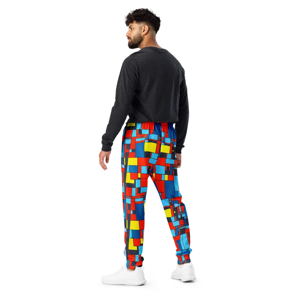 Electric Bauhaus on Men's Joggers — Back