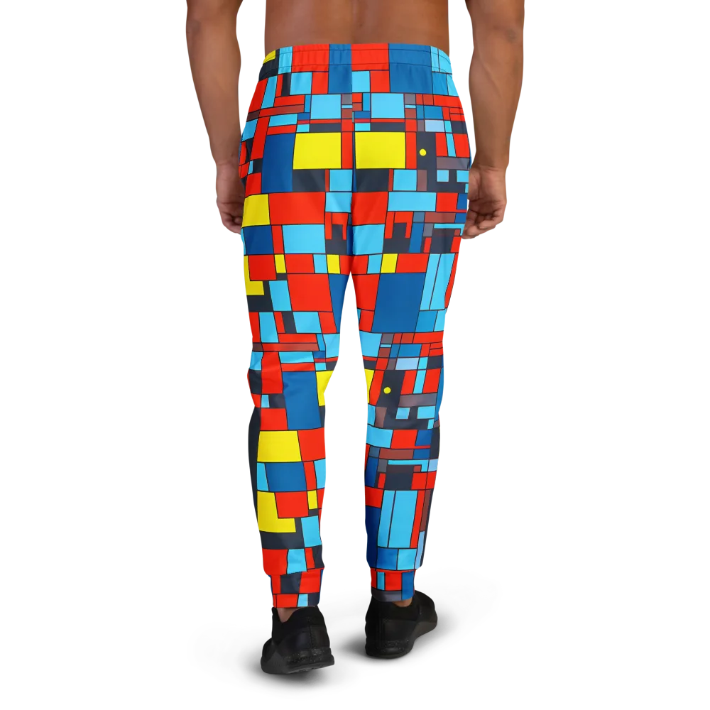 Electric Bauhaus on Men's Joggers — Back